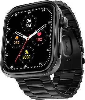 9. Noise Newly Launched ColorFit Pro 5 Max 1.96" AMOLED Display Smart Watch, BT Calling, Post Training Workout Analysis, VO2 Max, Rapid Health, 5X Faster Data Transfer - Elite Black