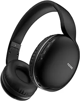 1. Noise Two Wireless On-Ear Headphones with 50 Hours Playtime, Low Latency(up to 40ms), 4 Play Modes, Dual Pairing, BT v5.3 (Bold Black)