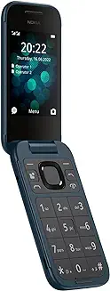 4. Nokia 2660 Flip 4G Volte keypad Phone with Dual SIM, Dual Screen, inbuilt MP3 Player & Wireless FM Radio | Blue