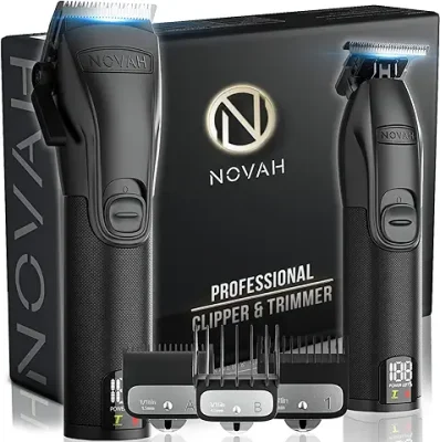 5. Novah® Professional Hair Clippers for Men