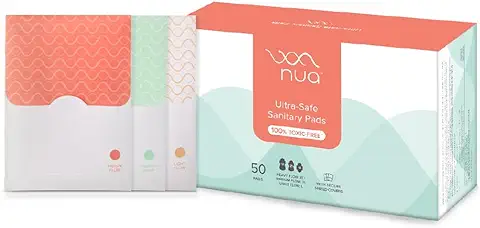 3. Nua Ultra Safe 50 Sanitary Pads For Women