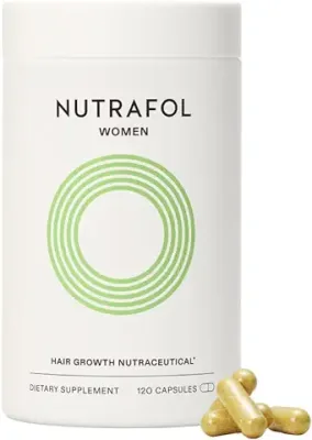 10. Nutrafol Women's Hair Growth Supplements, Ages 18-44, Clinically Proven for Visibly Thicker and Stronger Hair, Dermatologist Recommended - 1 Month Supply