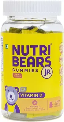 15. NutriBears Vitamin D Gummies for Kids and Adults