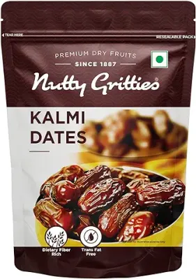 10. Nutty Gritties Premium Kalmi Dates- 350g
