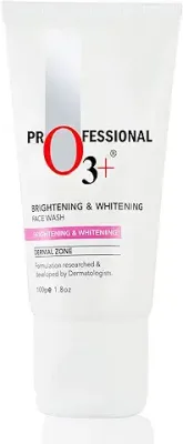 9. O3+ Brightening & Whitening Face Wash with Cucumber and Aloe Vera Extracts For Sensitive & All Skin Type (100ml)