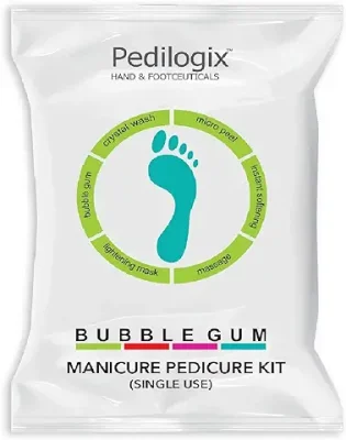 1. O3+ Pedilogix Bubblegum Manicure Pedicure Kit
