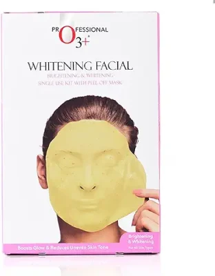 10. O3+ Whitening Facial Kit With Brightening & Whitening Peel Off Power Mask (45gm)