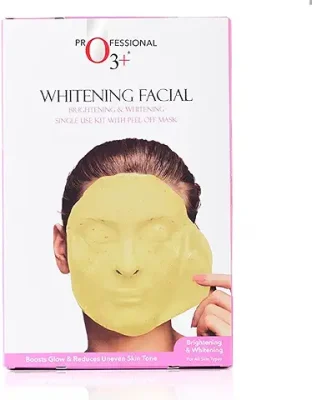 15. O3+ Whitening Facial Kit With Brightening & Whitening Peel Off Power Mask (45gm)