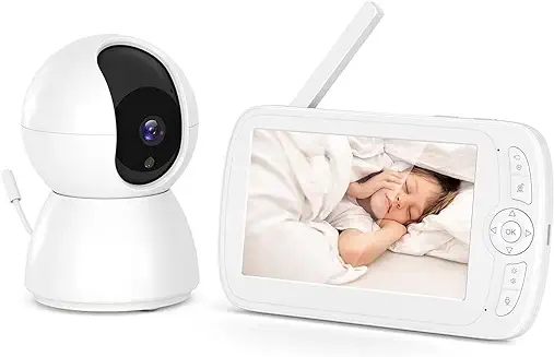 12. oditton Baby Monitor with Camera and Audio