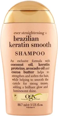 8. OGX Ever Straightening Brazilian Keratin Smooth Shampoo