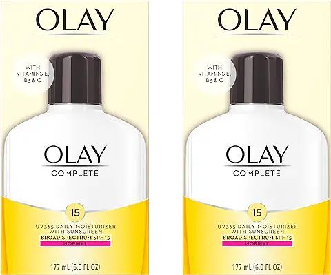 15. Olay Face Moisturizer Complete Lotion All Day Daily Facial Moisturizing Lotion SPF 15