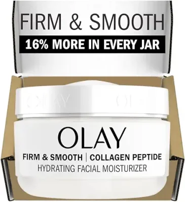 10. Olay Firm & Smooth Collagen Peptide Face Moisturizer