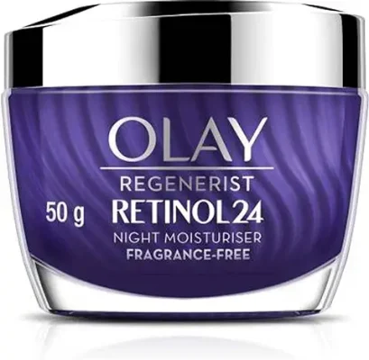 11. Olay Regenerist Retinol 24 Night Cream l Renews and Resurfaces Skin Overnight l No Redness or Irritation