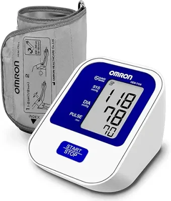 9. Omron HEM 7124 Fully Automatic Digital Blood Pressure Monitor