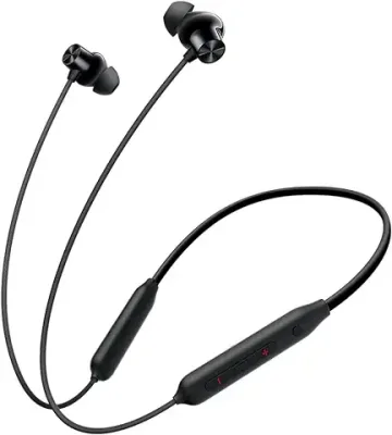 8. OnePlus Bullets Wireless Z2 ANC Bluetooth in Ear Earphones with Mic, 45dB Hybrid ANC, Bombastic Bass - 12.4 mm Drivers, 10 Mins Charge - 20 Hrs Music, 28 Hrs Battery (Black)