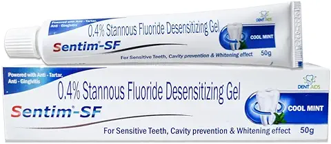 6. Dr. Dentaids Sentim Sf Toothpaste For Sensitive Teeth (Pack Of 3)