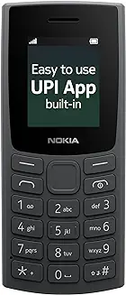 1. Nokia All-New 105 Single Sim Keypad Phone with Built-in UPI Payments