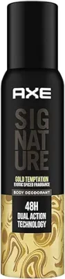 8. Axe Signature Gold Temptation Body Spray