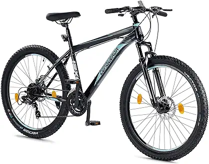 2. Lifelong MTB 27.5T Gear Cycle for Men and Women - 21 Speed Mountain Bike - Shimano Gear Cycles - Suitable for 14+ Year Boys and Girls - Rider Height Above 5 feet 5 inches (Conqueror, LLBC2792)