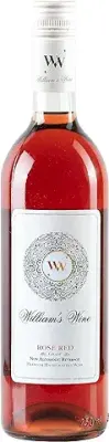 9. Williams Wine Non Alcoholic Rose Red (Grape) 750 ml