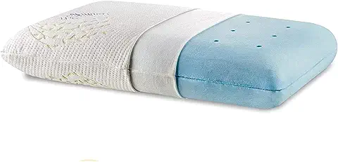 3. The White Willow Memory Foam Cooling Gel Orthopedic Bed Pillow