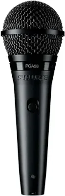 3. Shure PGA58-LC Vocal Microphone