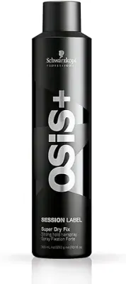 6. Schwarzkopf Professional Session Label Dry Firm Hold Hair Spray