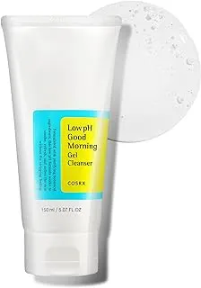 COSRX Low pH Good Morning Gel Cleanser, Daily Mild Face Cleanser for Sensitive Skin with BHA & Tea-Tree Oil, PH Balancing,...