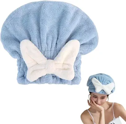 11. Krujyam Super Absorbent Hair Towel Wrap