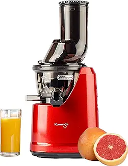 2. Kuvings B1700 Dark Red Professional Cold Press Whole Slow Juicer