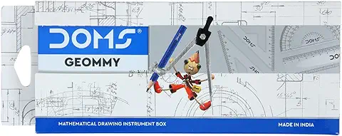 2. Doms Geommy Mathematical Drawing Instrument Box