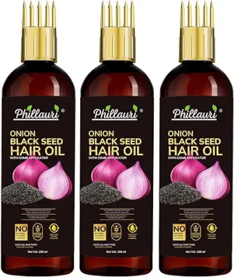 6. Phillauri Black Seed Onion Hair Oil