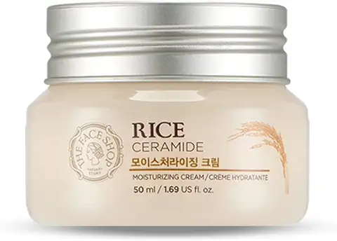 3. The Face Shop Rice & Ceramide Moisturizing Cream