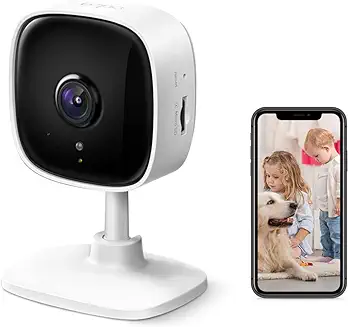 12. Tapo TP-Link 3MP (2304, 1296P) Ultra-High-Definition Video Smart Wi-Fi Security Camera | Alexa Enabled | 2-Way Audio| Night Vision| Motion Detection | Indoor CCTV C110