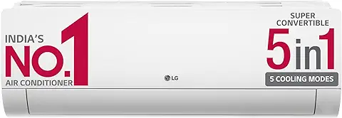 8. LG 1.5 Ton 4 Star DUAL Inverter Split AC (Copper, Super Convertible 5-in-1 Cooling, HD Filter with Anti-Virus Protection, 2022 Model, PS-Q18KNYE, White)