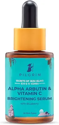 8. PILGRIM Korean 2% Alpha Arbutin & 3% Vitamin C Brightening Face