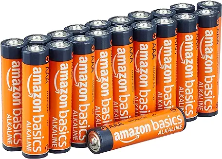 3. Amazon Basics AAA Alkaline Batteries