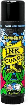 5. CannaSmack Ink Guard SPF 30 Tattoo Sunscreen & Ink Fade Shield Stick