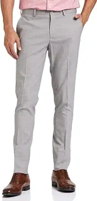 2. Amazon Brand - Symbol Men's Slim Dress Pants