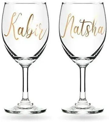 Personalized Wine Glasses