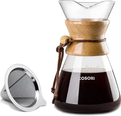 2. COSORI Pour Over Coffee Maker