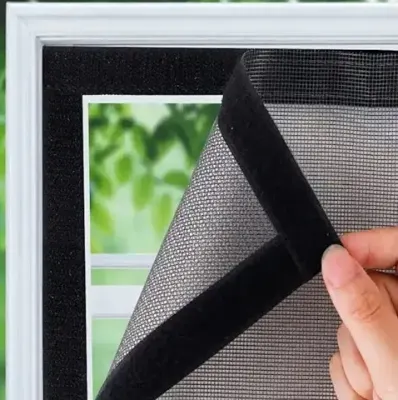 12. HomeConcept Pre Stitched Fiberglass Mosquito Mesh Insect Net for Window
