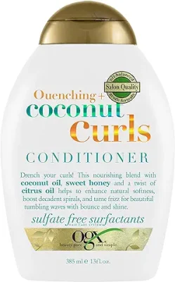 8. OGX Quenching + Coconut Curls Curl-Defining Conditioner