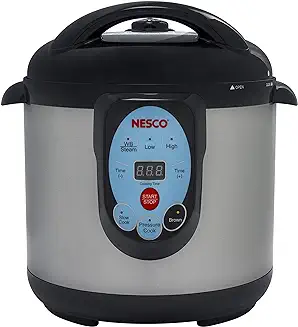 3. NESCO NPC-9 Smart Electric Pressure Cooker and Canner