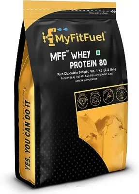 8. MyFitFuel MFF Whey Protein 80