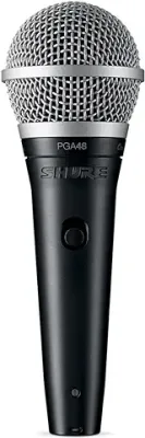 1. Shure PGA48-LC Cardioid Dynamic Vocal Microphone