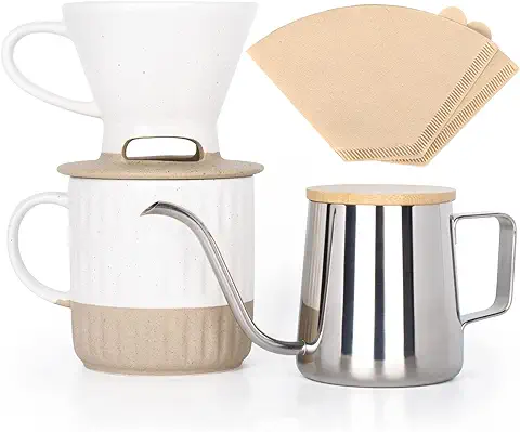 14. AELS Pour Over Coffee Maker Gift Set