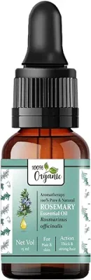 3. Organic 100% Rosemary Essential Oil for Hair Growth