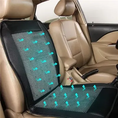 1. BROGBUS Car Cooling Seat Cushion Cover Ventilated Seat Cover