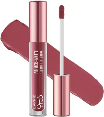 12. Lakmé Matte Liquid Lip Color - Hustling Nude
